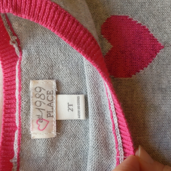 1989 PLACE CHILDREN'S KNIT DRESS 2T - Picture 5 of 6